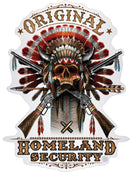 2nd Amendment Original Homeland Security Premium Reflective Decal