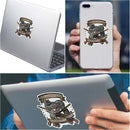 2nd Amendment 2A Vintage Tattoo Premium Reflective Decal