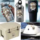 2nd Amendment Come and Take it 2A Vintage Tattoo Premium Reflective Decal