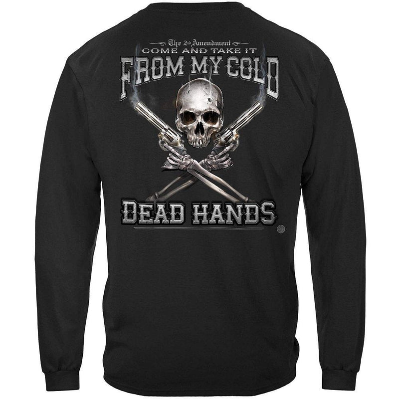 2nd Amendment Come and Take it From My Cold Dead Hands Premium Hooded Sweat Shirt