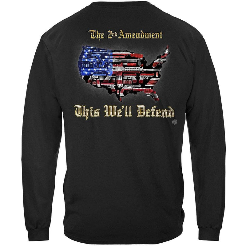 2nd Amendment This We'll Defend Premium Hooded Sweat Shirt