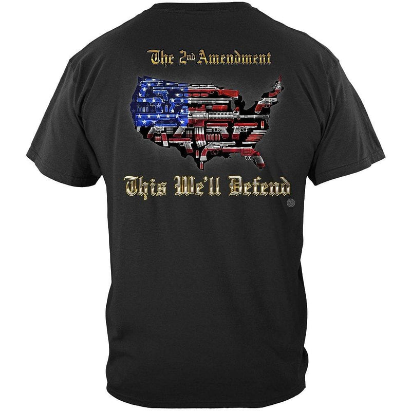 2nd Amendment This We'll Defend Premium Hooded Sweat Shirt