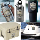 2nd Amendment God Guns And Guts Premium Reflective Decal