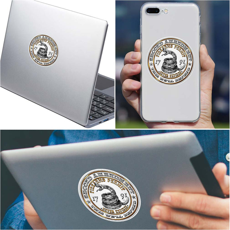 2nd Amendment This We'll Defend Premium Reflective Decal