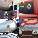 2nd Amendment I Plead The 2nd Premium Reflective Decal