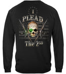 2nd Amendment I Plead The 2nd Premium Hooded Sweat Shirt