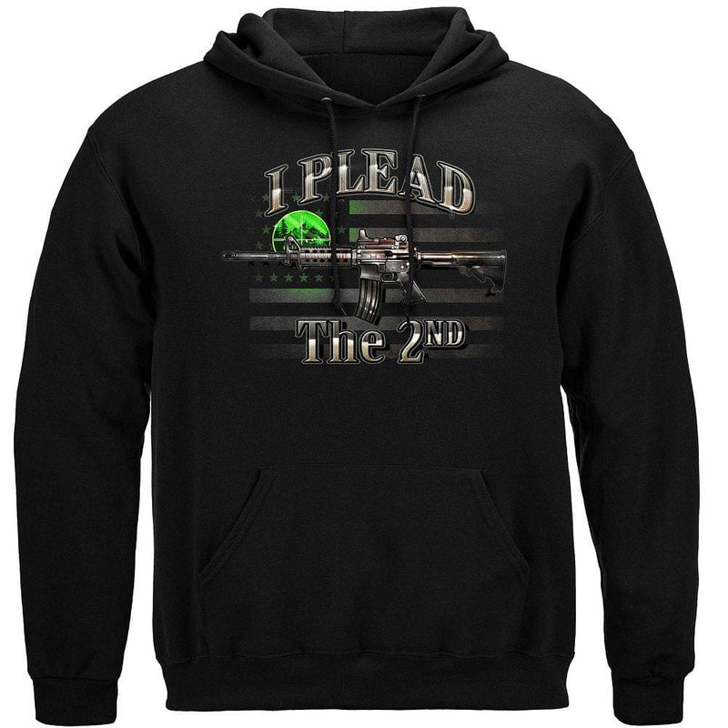 2nd Amendment I Plead The 2nd Premium Long Sleeves