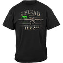 2nd Amendment I Plead The 2nd Premium Hooded Sweat Shirt