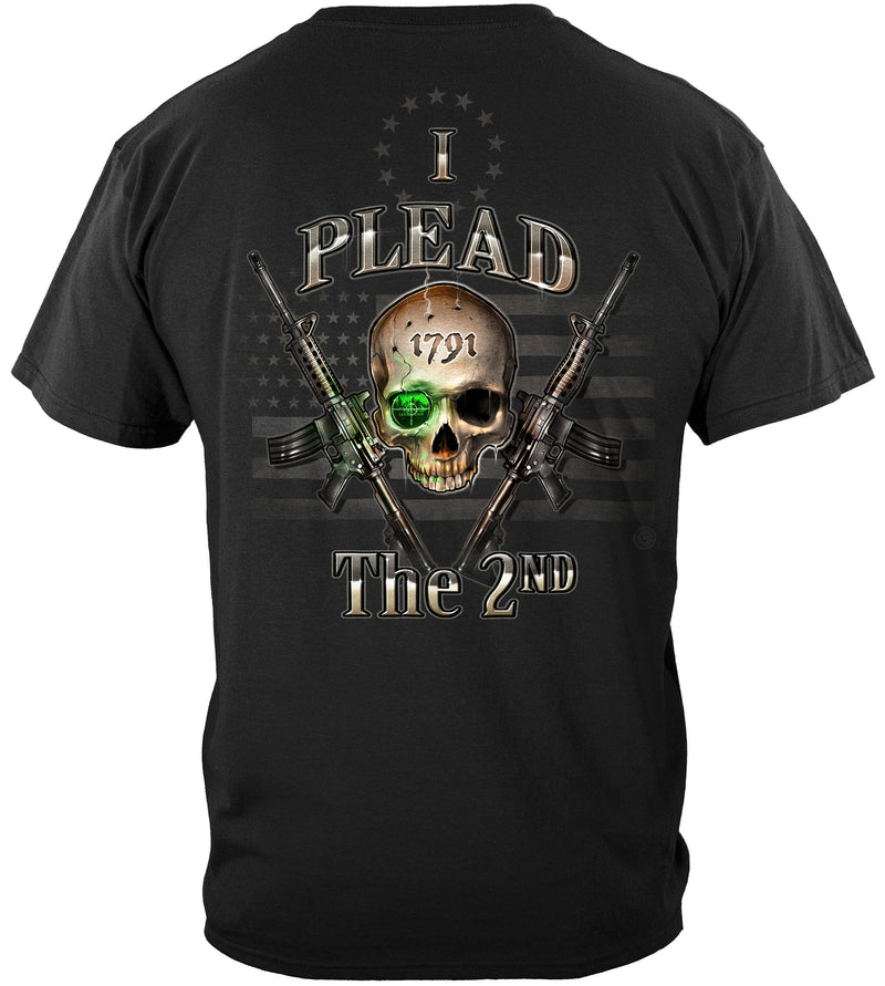 2nd Amendment I Plead The 2nd Premium T-Shirt