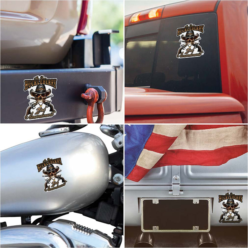 2nd Amendment I Am Your HuckleBerry Premium Reflective Decal