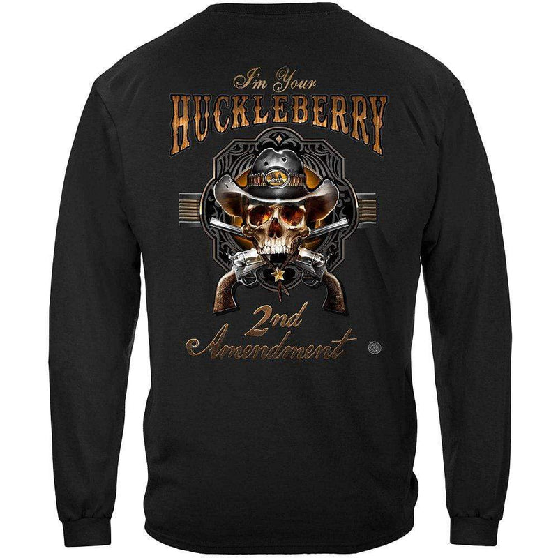 2nd Amendment I Am Your HuckleBerry Premium Long Sleeves