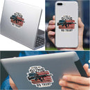 2nd Amendment In Guns We Trust Premium Reflective Decal