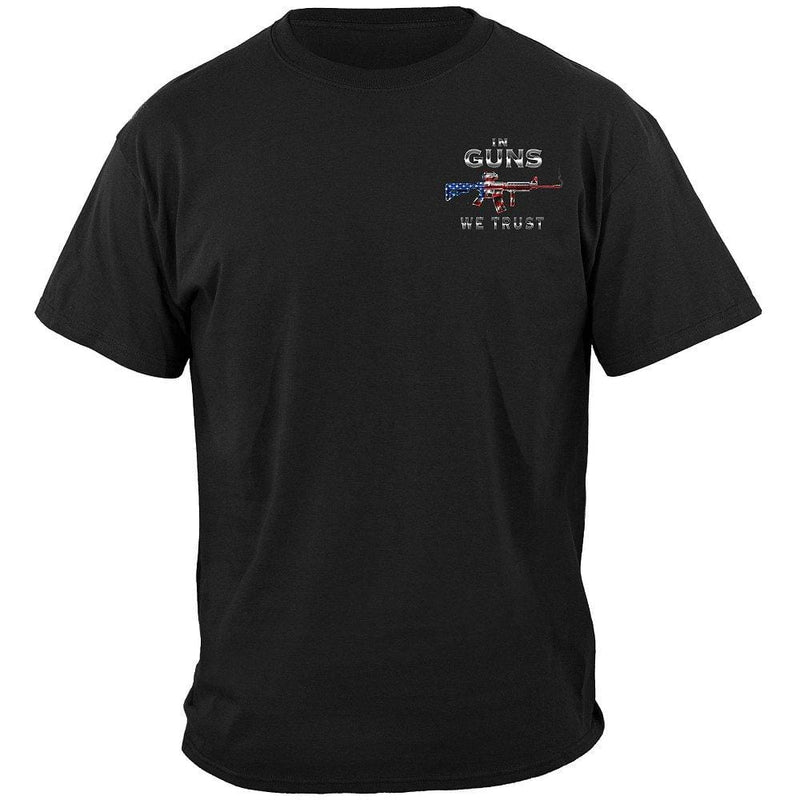 2nd Amendment In Guns We Trust Premium Hooded Sweat Shirt