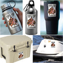 2nd Amendment Just the Tip Premium Reflective Decal