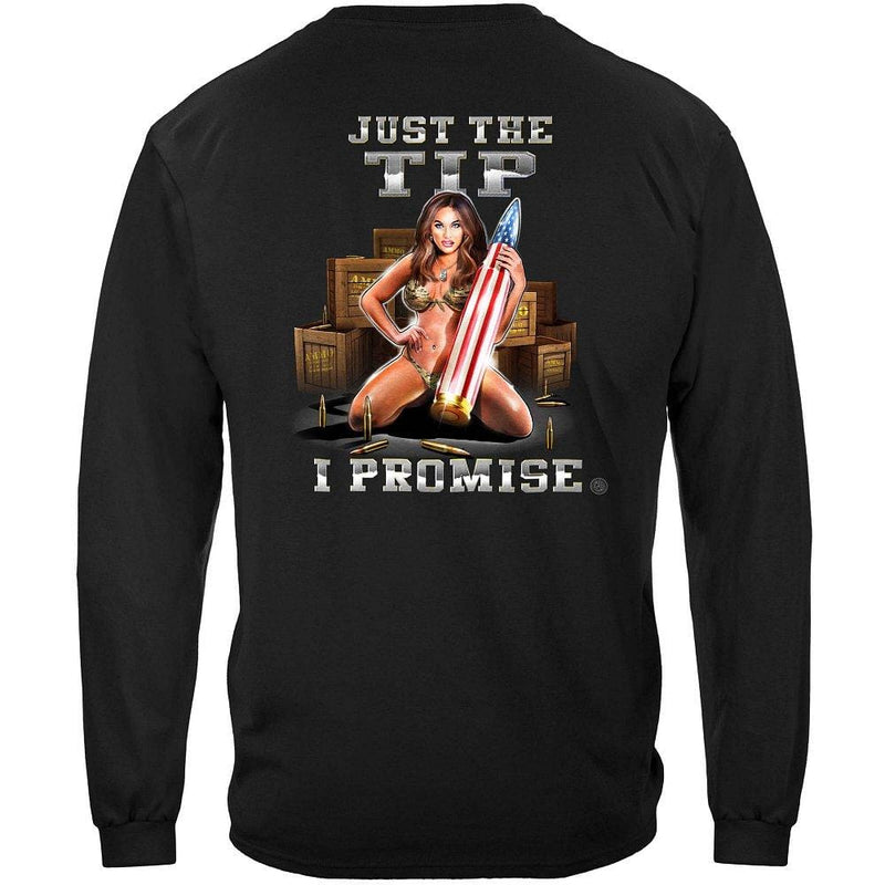 2nd Amendment Just the Tip Premium Hooded Sweat Shirt
