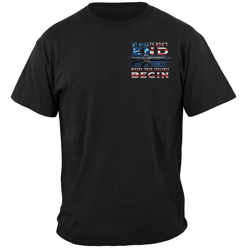 2nd Amendment My Rights Don't end Premium T-Shirt