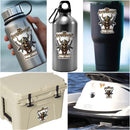 2nd Amendment Viking Warrior Premium Reflective Decal