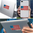 2nd Amendment George Washington Premium Reflective Decal