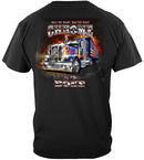 Trucker CTTB American Night Train Premium Hooded Sweat Shirt