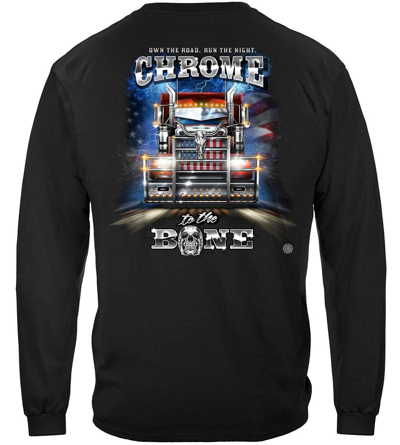 Trucker CTTB Big Rig Brush Guard Premium Hooded Sweat Shirt