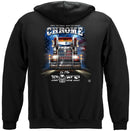 Trucker CTTB Big Rig Brush Guard Premium Hooded Sweat Shirt