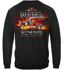 Trucker CTTB Diesel Demon Premium Hooded Sweat Shirt