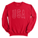 USA Collegiate Solid White (Front)