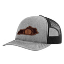 KY State Flag Leather Patch Hat