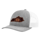 KY State Flag Leather Patch Hat