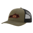 KY State Flag Leather Patch Hat