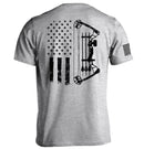 Compound Bow USA Flag