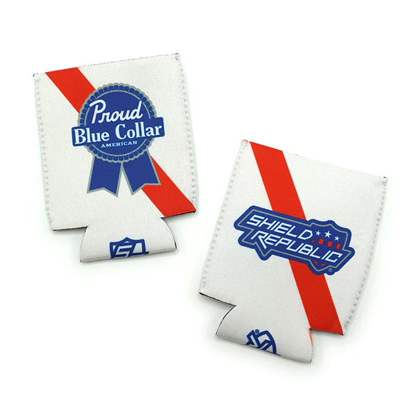 Proud Blue Collar American Koozie