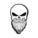Bearded Punisher Decal