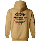 Support The Country You Live In Hoodie