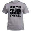 Just The Tip I Promise Flag (Front Print)