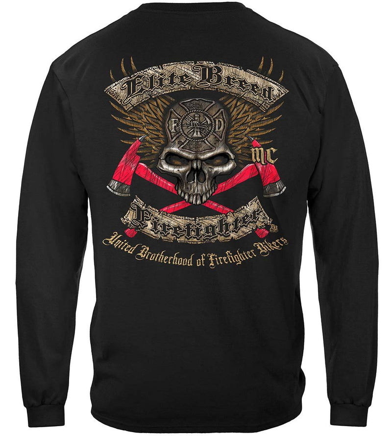 Elite Breed Firefighter Biker Premium T-Shirt