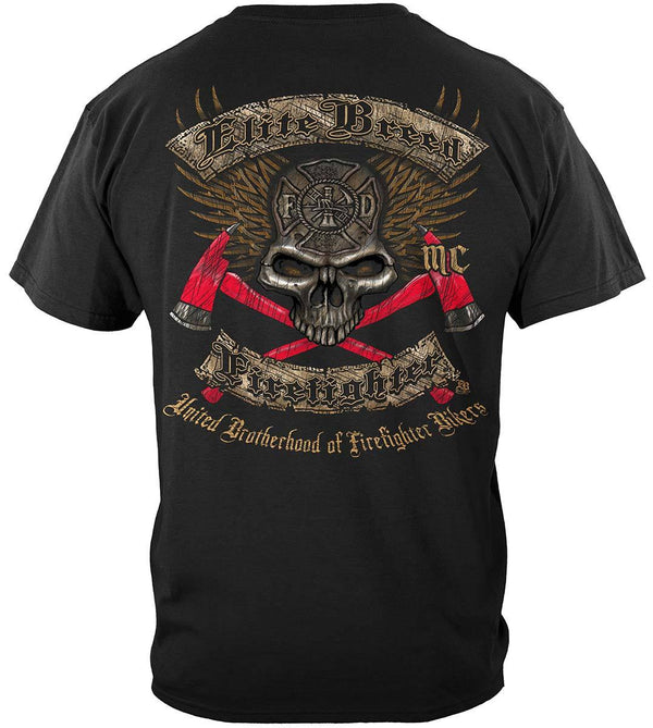 Elite Breed Firefighter Biker Premium T-Shirt