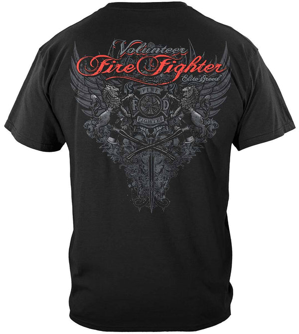 Elite Breed Volunteer Firefighter Premium T-Shirt