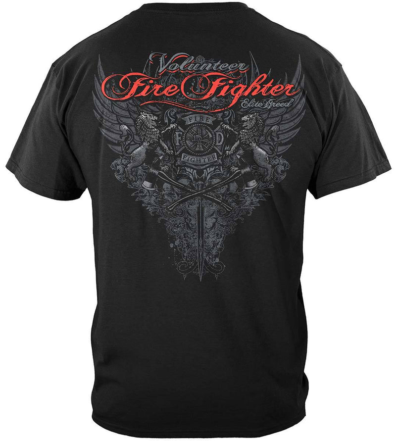 Elite Breed Volunteer Firefighter Premium T-Shirt