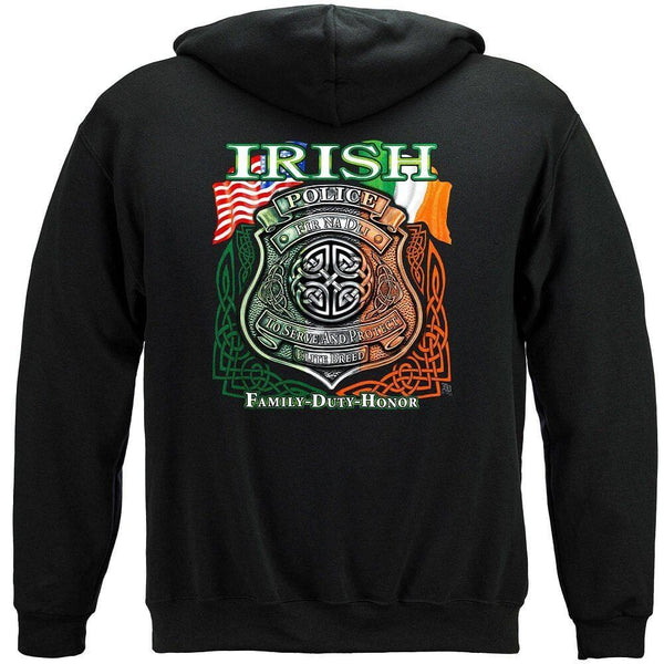 Elite Breed Irish American Police Premium Hooded Sweat Shirt