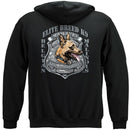 Elite Breed Kalinois K9 Dog Premium Hooded Sweat Shirt