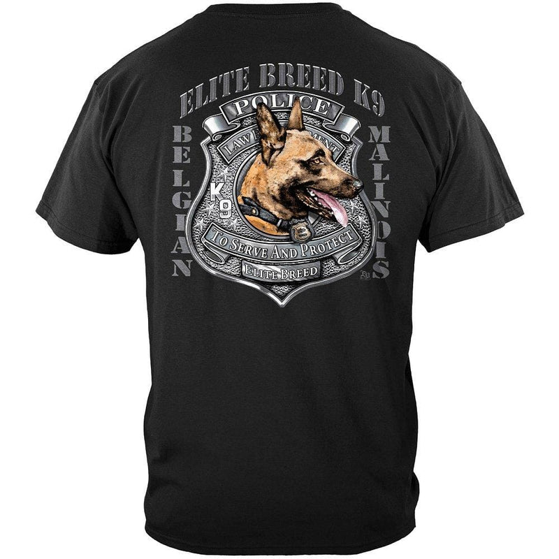 Elite Breed Kalinois K9 Dog Premium Hooded Sweat Shirt