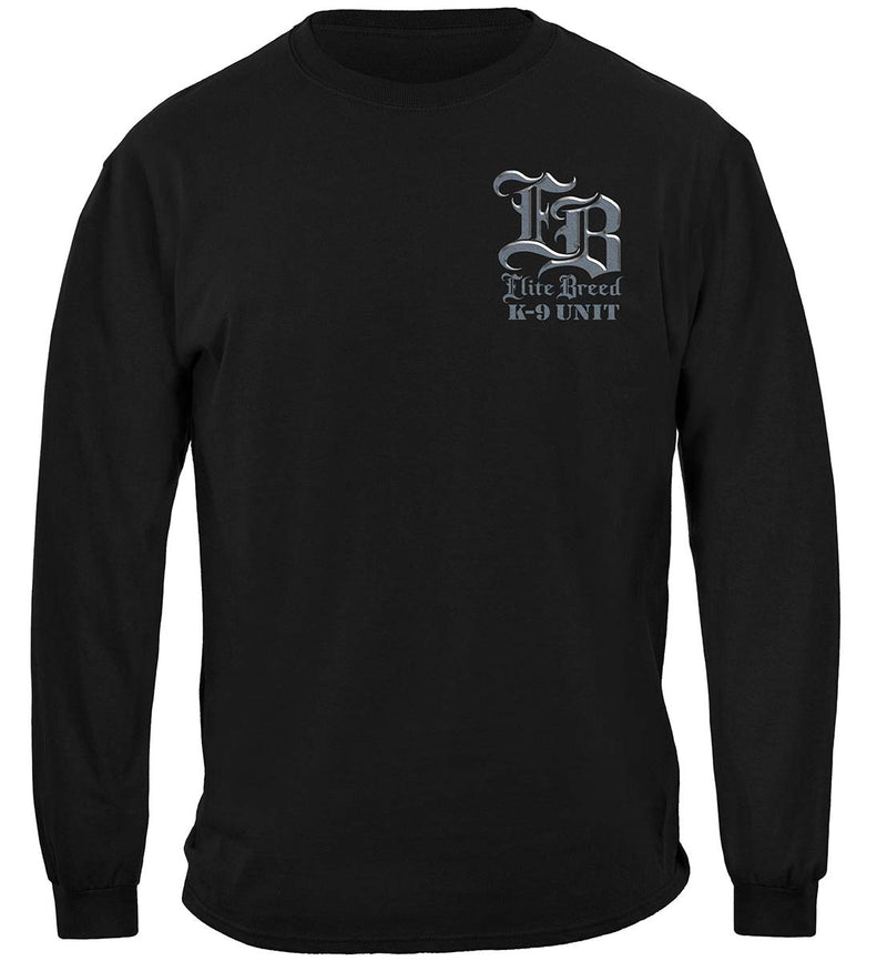 Elite Breed K9 Police Premium Hooded Sweat Shirt