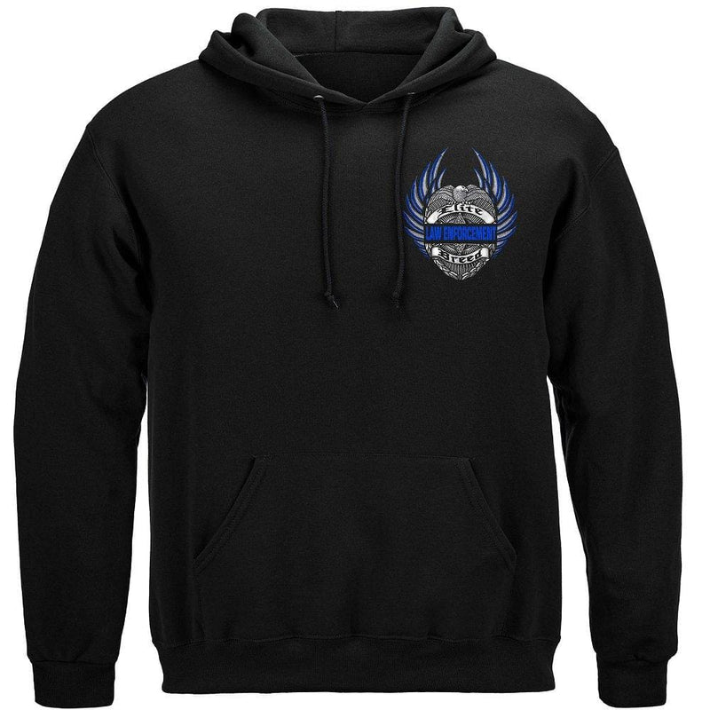 Elite Breed Law Enforcement Eagle Premium Hooded Sweat Shirt