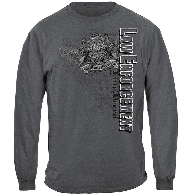Elite Breed Elite Gray Law Enforcement Premium Long Sleeves