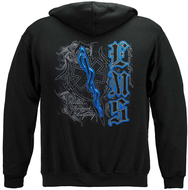 Elite Breed Star Of Life Premium Hooded Sweat Shirt
