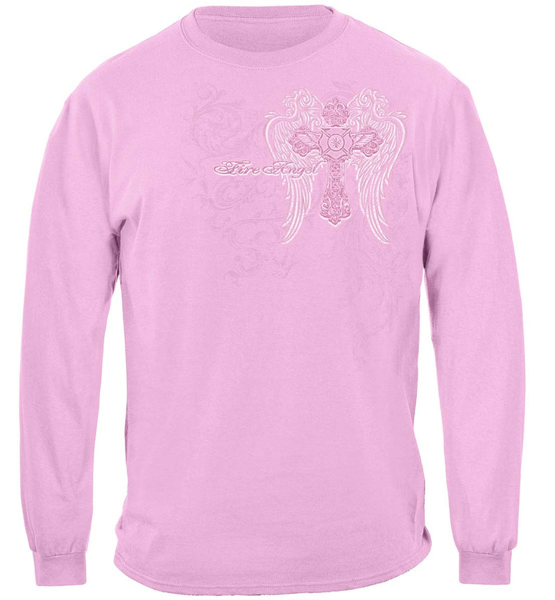 Firefighter Fire Angel Premium T-Shirt