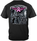 Elite Breed Fight For A Cure Firefighter Premium Hooded Sweat Shirt