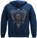 Elite Breed Police Crest Silver Foil Premium T-Shirt
