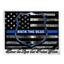 Blue Lives Matter Premium Reflective Decal